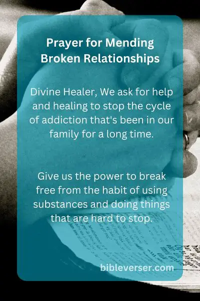 Prayer for Mending Broken Relationships