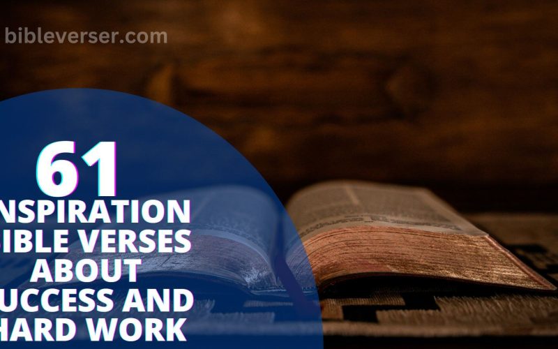 inspiration bible verses about success and hard work
