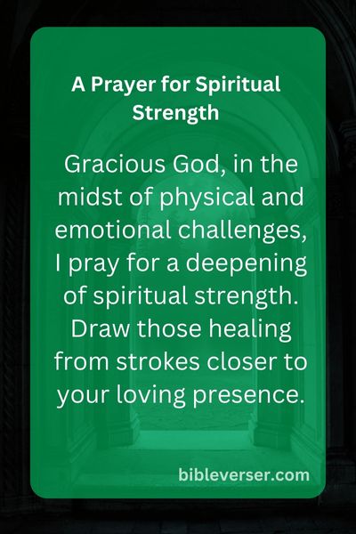 A Prayer for Spiritual Strength