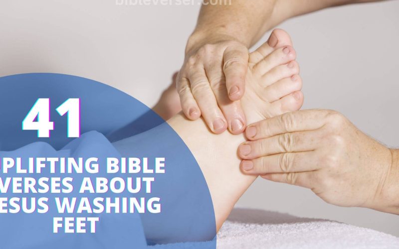 Bible Verses About Jesus Washing Feet