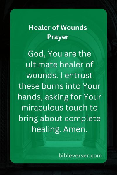 Healer of Wounds Prayer