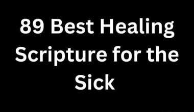 Healing Scripture for the Sick