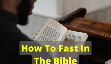 How To Fast In The Bible