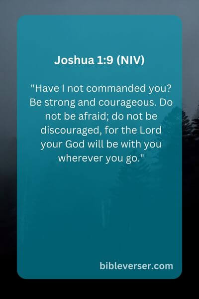 Joshua 1:9 (NIV)