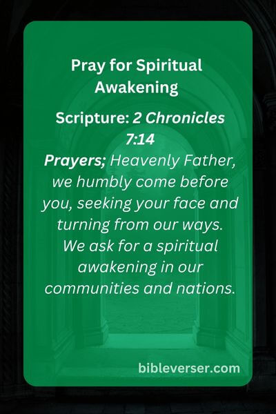Pray for Spiritual Awakening