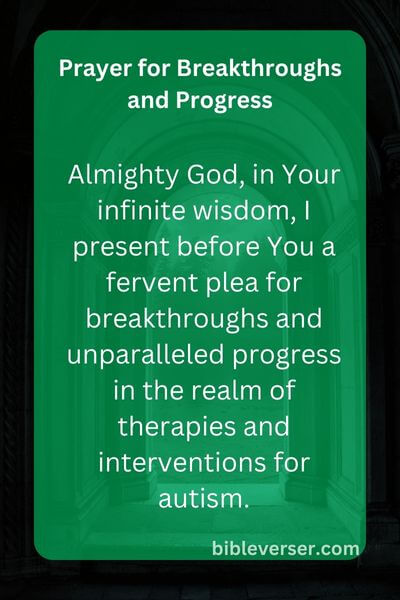 Prayer for Breakthroughs and Progress
