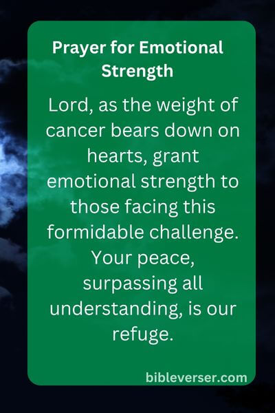 Prayer for Emotional Strength