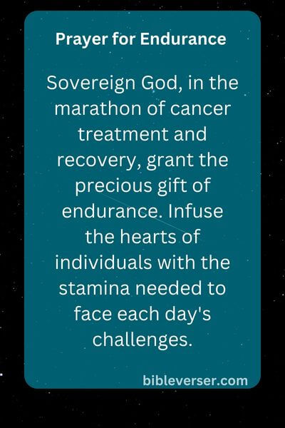 Prayer for Endurance