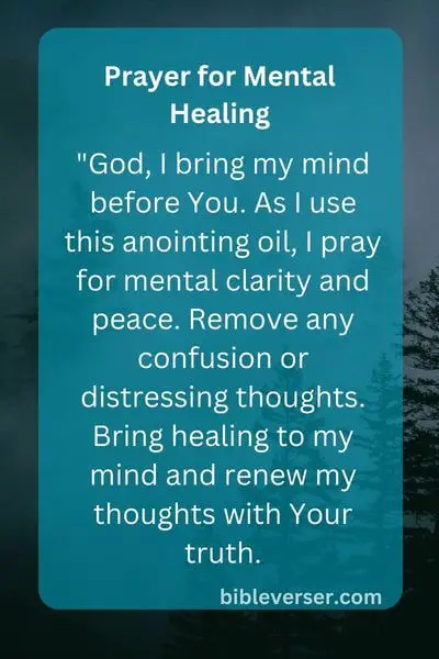 Prayer for Mental Healing