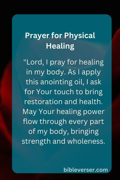 Prayer for Physical Healing