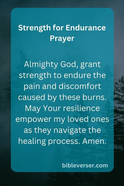 Strength for Endurance Prayer