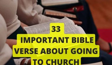 Bible Verse About Going To Church