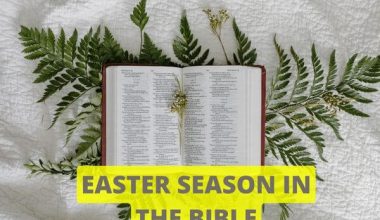 Easter Season In The Bible
