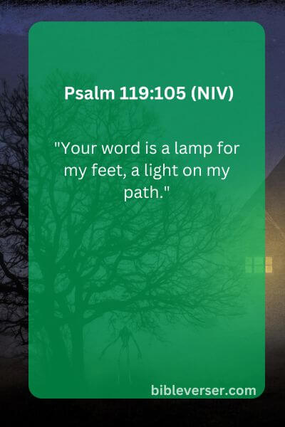 Psalm 119:105 (NIV)