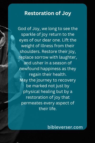 Restoration of Joy