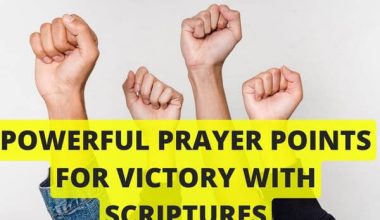 Prayer Points For Victory With Scriptures