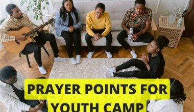 Prayer Points For Youth Camp