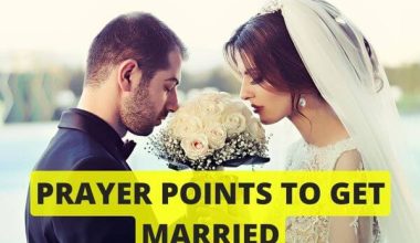 Prayer Points to Get Married