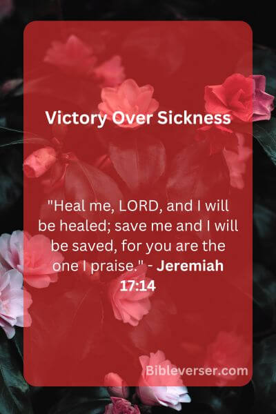 Victory Over Sickness