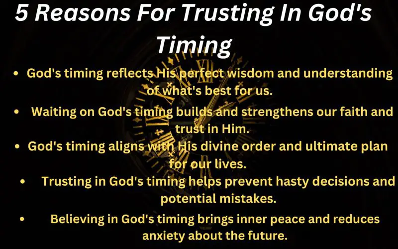 5 Reasons For Trusting In God's Timing (2)