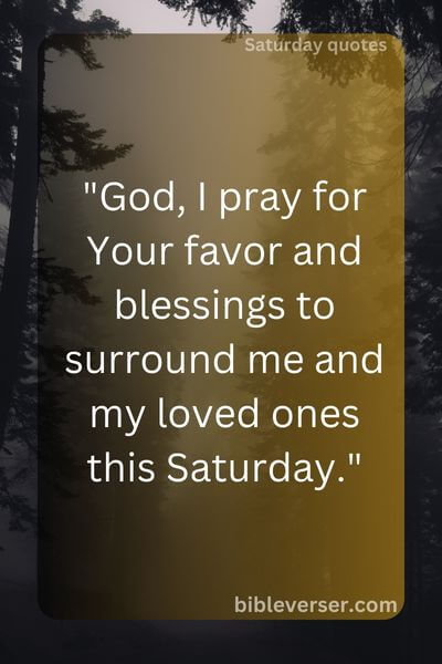 Saturday Morning Blessings