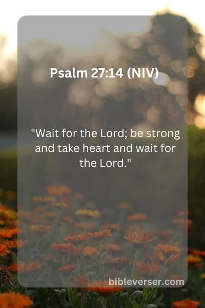 Psalm 27:14 (NIV)