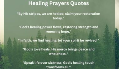 Healing prayers Quotes