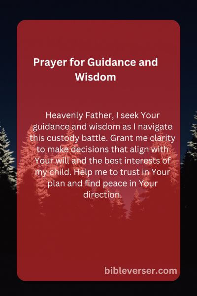 Prayer for Guidance and Wisdom