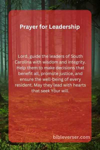 Prayer for Leadership