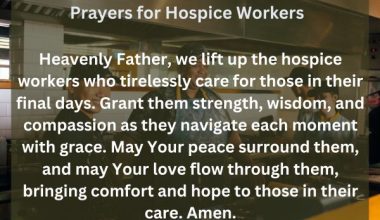 Prayers for Hospice Workers