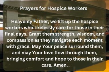 31 Powerful Prayers for Hospice Workers