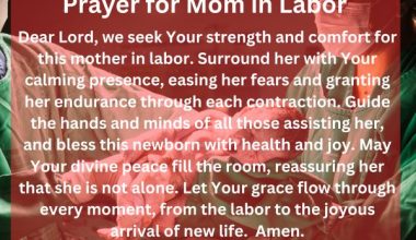 Prayers for Mom in Labor