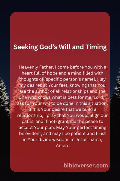 Seeking God’s Will and Timing