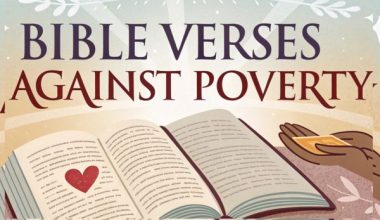 Bible Verses Against Poverty