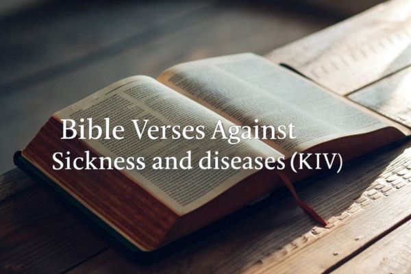 Bible Verses Against Sickness and Diseases (KJV)