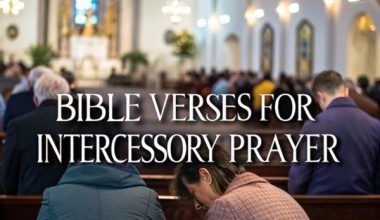 Bible Verses for Intercessory Prayer