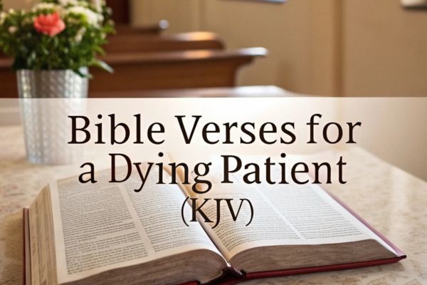 Bible Verses for a Dying Patient (KJV)
