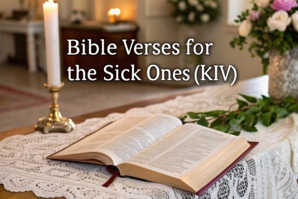  Bible Verses for the Sick Ones (KJV)