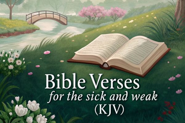 Bible Verses for the Sick and Weak (KJV)