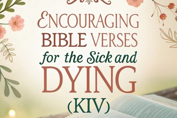 Encouraging Bible Verses for the Sick and Dying (KJV)